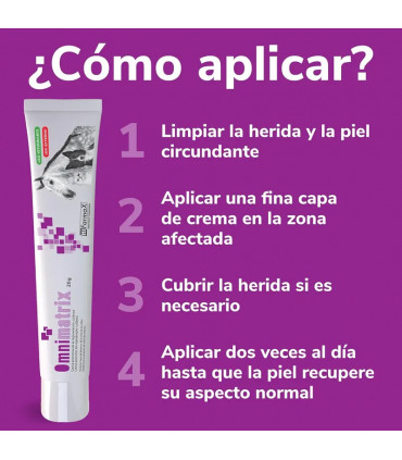 Omnimatrix 20g - Crema Cicatrizante Rápida para Heridas